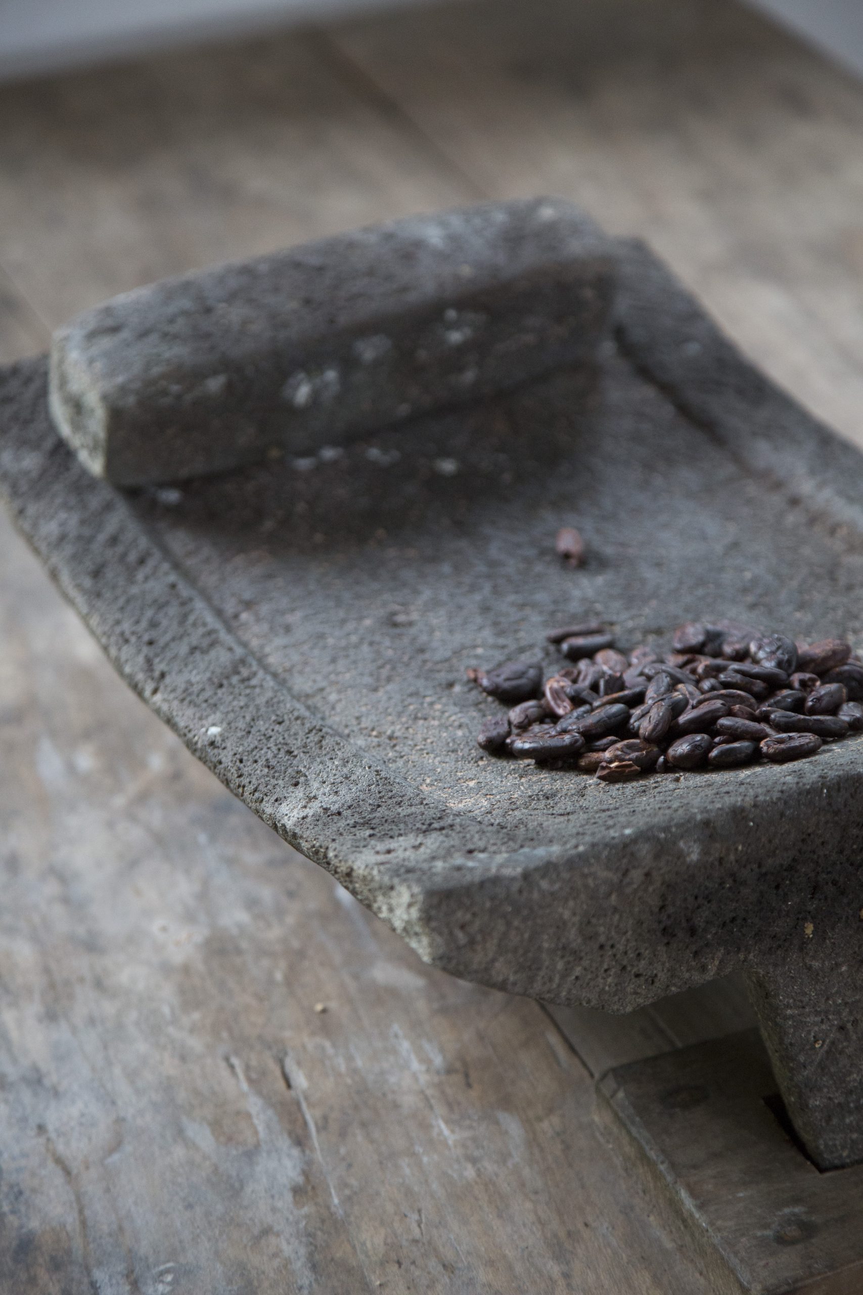 Step 5: Stone – Hours, sometimes days in the stone mill – powered by the farm’s own hydropower